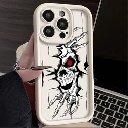 Retro Punk Cool Skeleton Case - Stylish Protective Cover - Redmi Note 12S 4G (1)