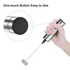 Electric Milk Frother USB Rechargeable Foam Maker Mixer Coffee Cream cappuccino Drink Frothing Wand Handheld Egg Beater 2