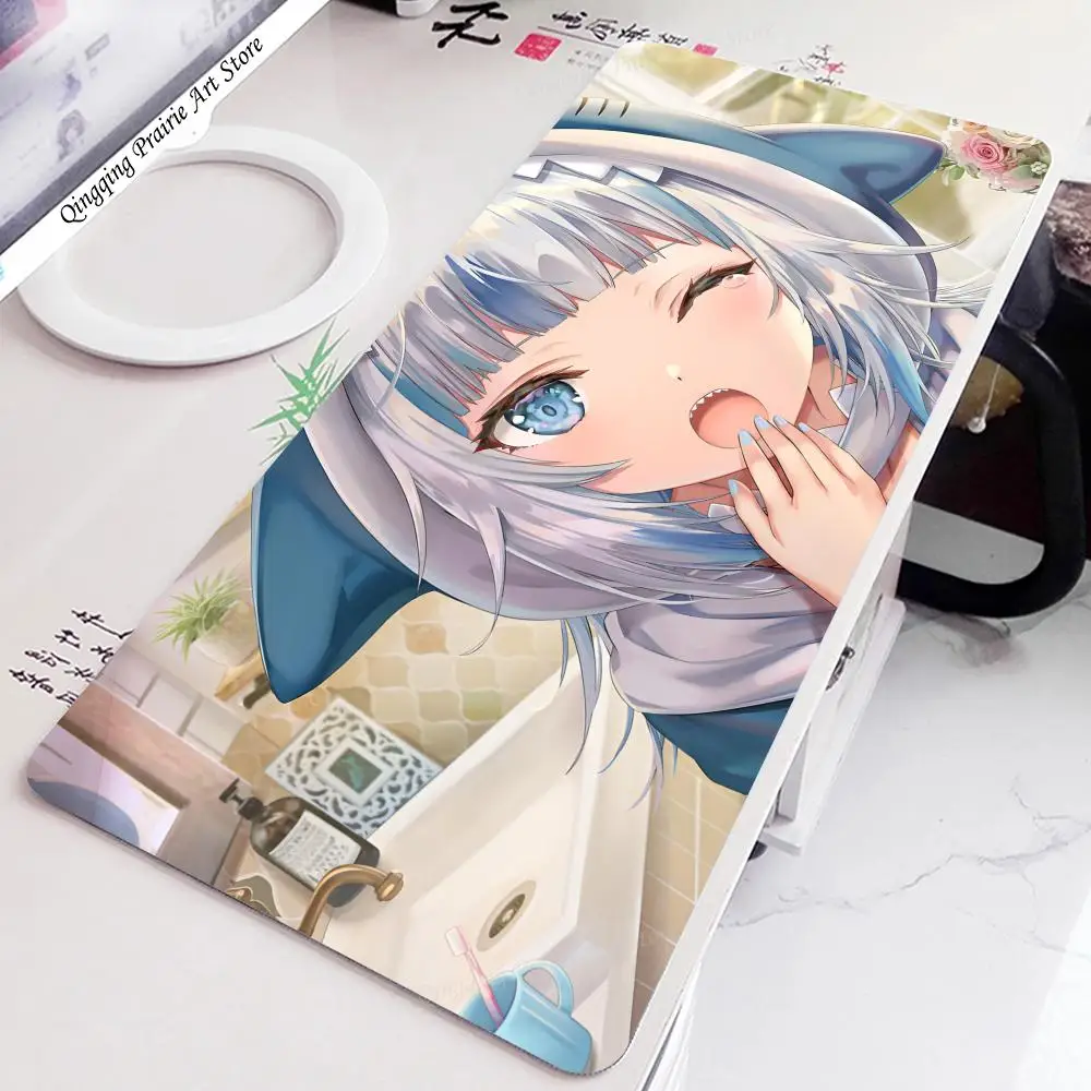 Hololive Game Anime Hentai Large Mousepadmouse Mat Desk Mat With Pad Gaming Accessories Prime Gaming Xxl Keyboard Pad Stitch