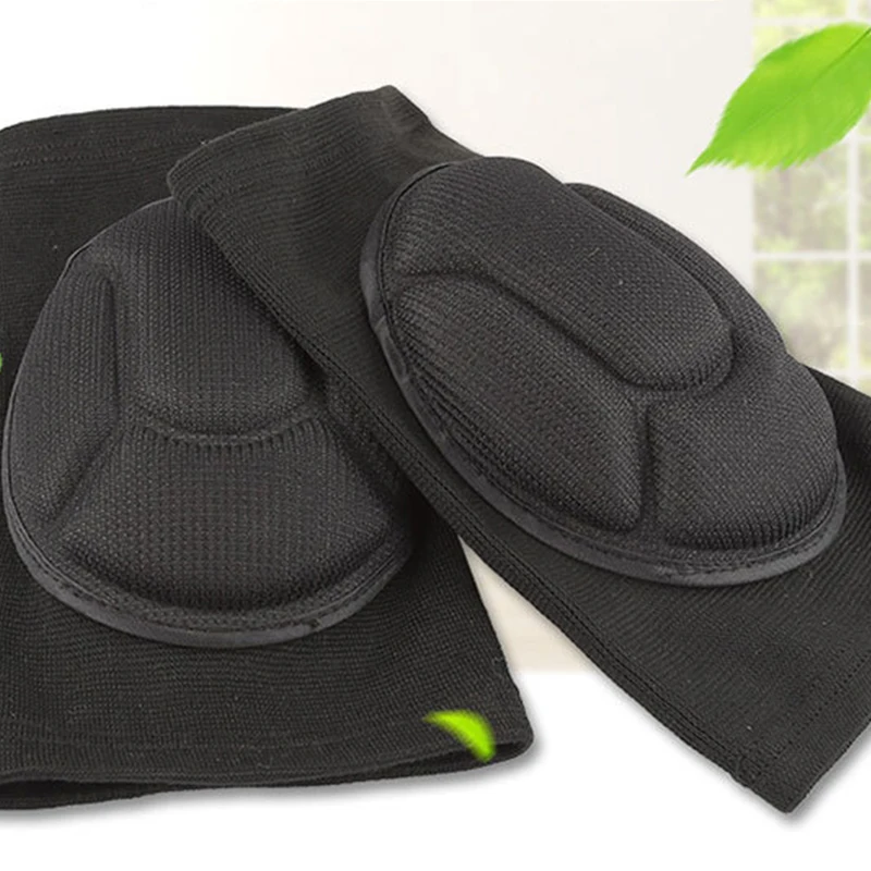 2pcs/Set Sports Sponge Knee Brace Volleyball Basketball Yoga Roller Skating Anti Collision Sponge Kneepads