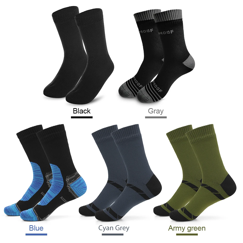 Waterproof Breathable Socks for Men Women Outdoor Sports Hiking Skiing Trekking Socks Professional Cycling New