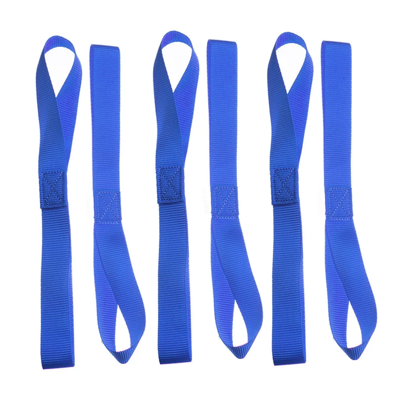 25mm Pull Ring Webbing Car Motorcycle Bicycle Lashing Rope Cargo Fixed Belt Auxiliary Tension Belt