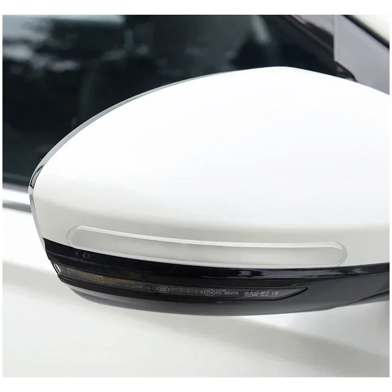 Car Door Edge Transparent Anti Scratch Protection Strips Bumper Scuff Plate Bar Rearview Mirror Anti-collision Protector Sticker 2