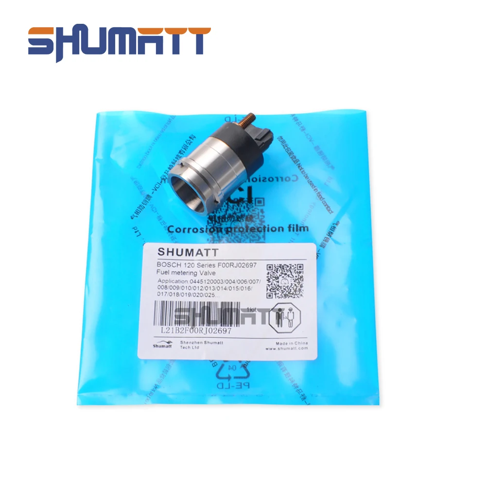 Shumatt F00RJ02697 Fuel Injector Solenoid Valve F 00R J02 697 OE 50 10 412 093 for 0445120003 004 006 007 008 Injector control valve injector repair kits