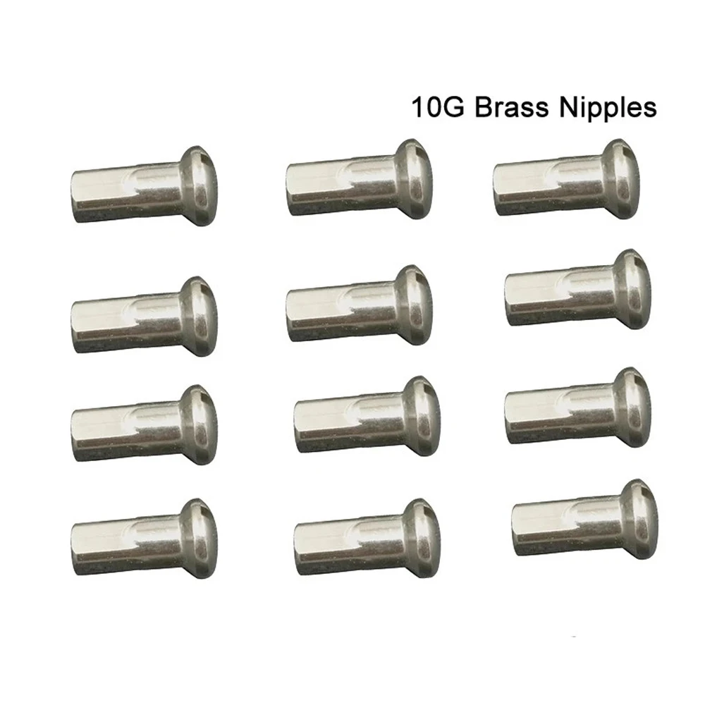 10x 14G / 2 mm Bicycle Bike Spoke Nipples MTB Mountain Cycling Bicycle Bike Spoke Screw Bolt Nuts Nipples Part Accessories bike accessories,bicycle spokes,bike spokes nipples