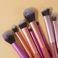 7/8pcs Makeup Brush Kit Soft Synthetic Hair Make Up Brushes Foundation Blush Eyeshadow Cosmetic Makeup Tools 5