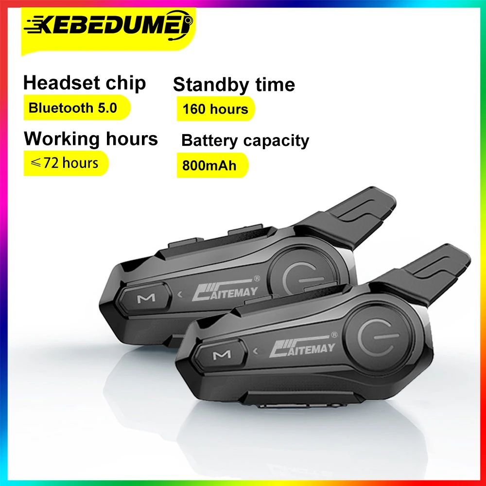 E1 Motorcycle Bluetooth Helmet Headset Moto