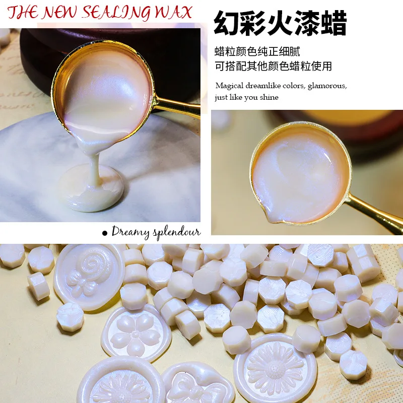 Fire Paint Wax Grains for DIY Handmade Crafts and Gift Sealing