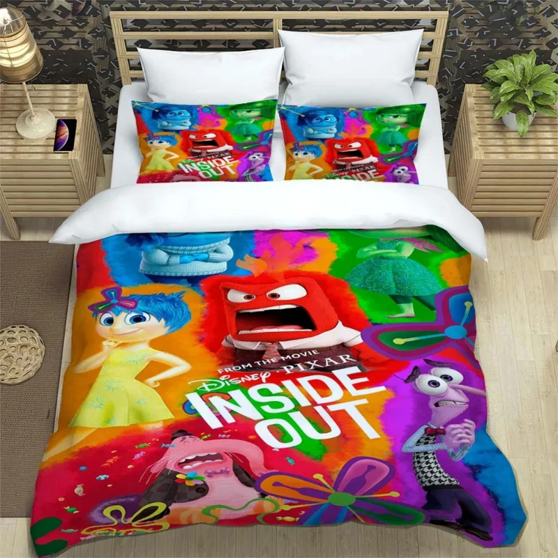 thumbnail image 1 of Disney-Juego de ropa de cama de dibujos animados para niños, funda de edredón con funda de almohada, edredón Kawaii, regalo de decoración de dormitorio, 1 of 5