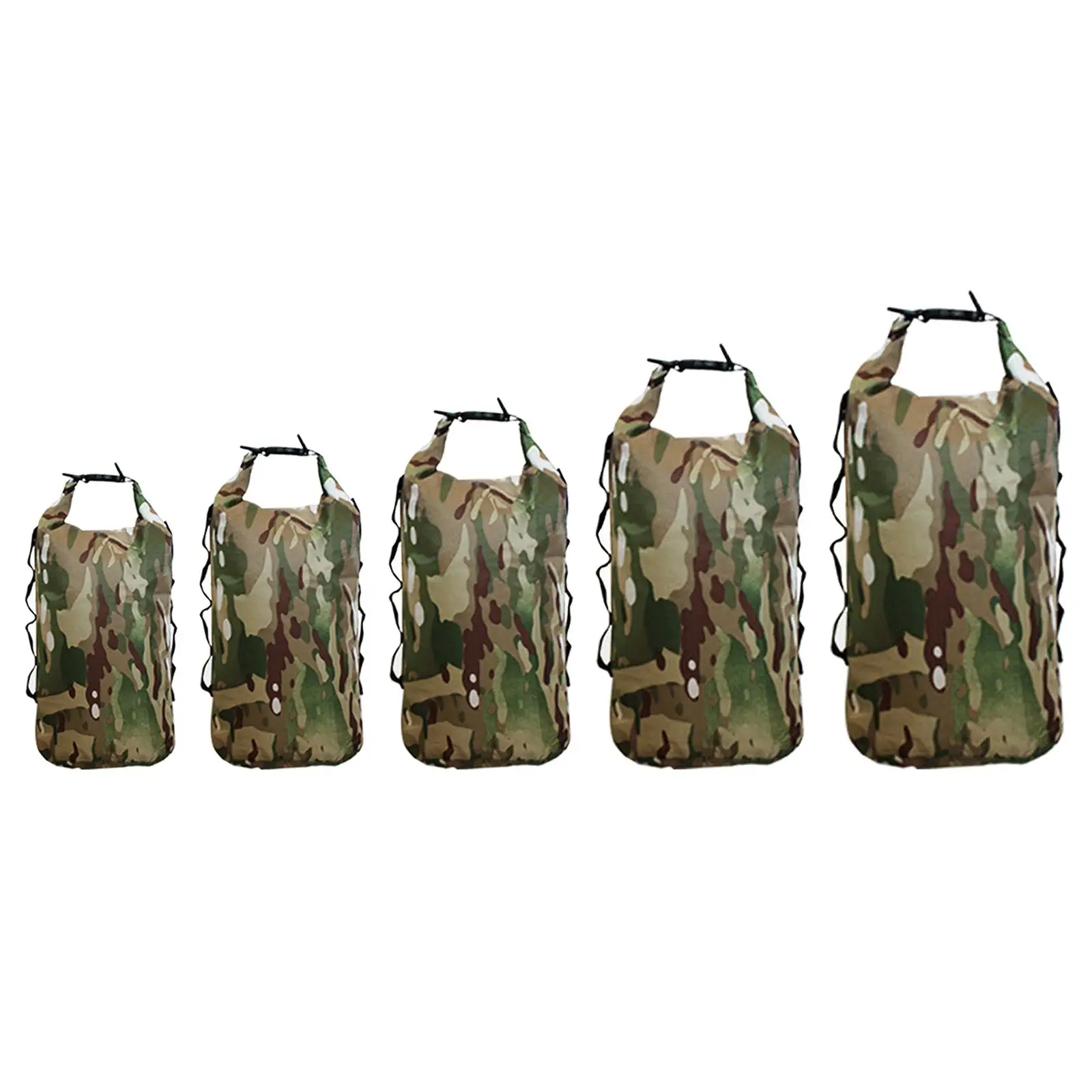 

Waterproof Dry Bag Shoulder Bag Oxford Cloth Heavy Duty 3/5/10/20/35L Sack Small for Sailing Canoe Beach Boating Kayak