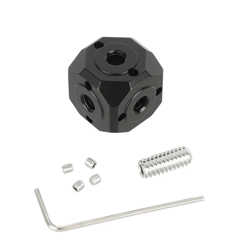 Versatile Universal Tripod Screw Hole Adapter Magic Cubic Mount For Articulating