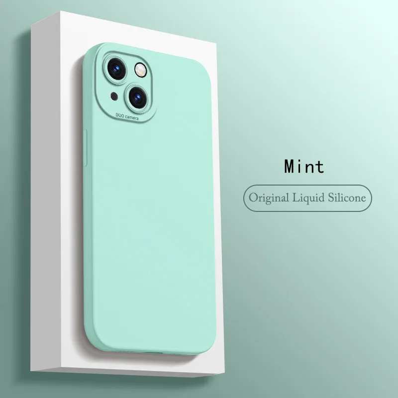 ตัวเลือกสินค้า เคสซิลิโคนนุ่มป้องกันกระแทก iPhone 17/16 Pro Max Mini