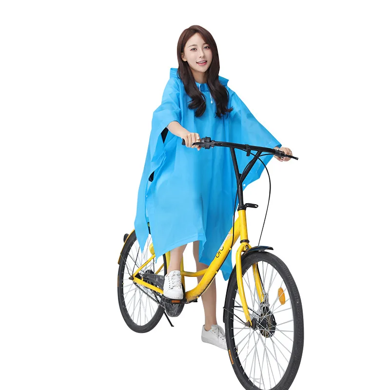 Multifunctional Impermeable Waterproof Raincoat Unisex Hooded Raincoat Cycling Poncho Outdoor Travel Hiking Bicycle Rainwear