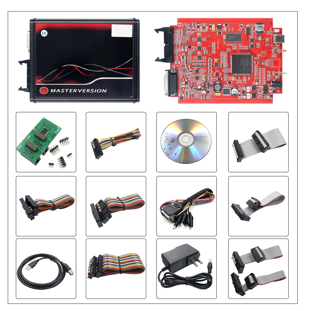 2024 Online V2.80 EU Red Kess V5.017 KTAG V7.020 4 LED V2.25 Unlock KESS Master Version OBD2 ECU Programming Kit BDM Frame images - 6