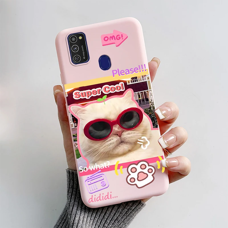 Soft Silicone Cartoon Phone Back Cover