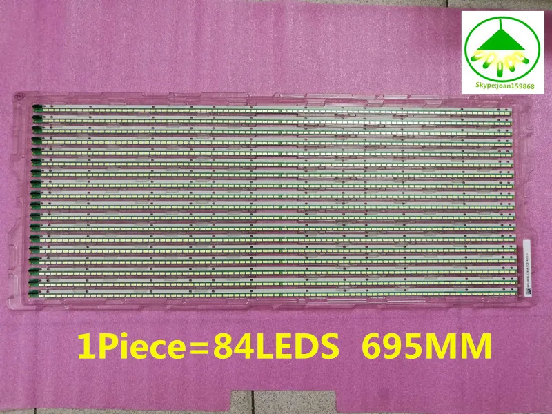 

55E610G LC550EUN(SF F1) 6922L-0048A LED strip 55" V13 Edge REV0.2 6920L-0001C 6916L1092A 1 Piece 84LED 695MM Free shipping