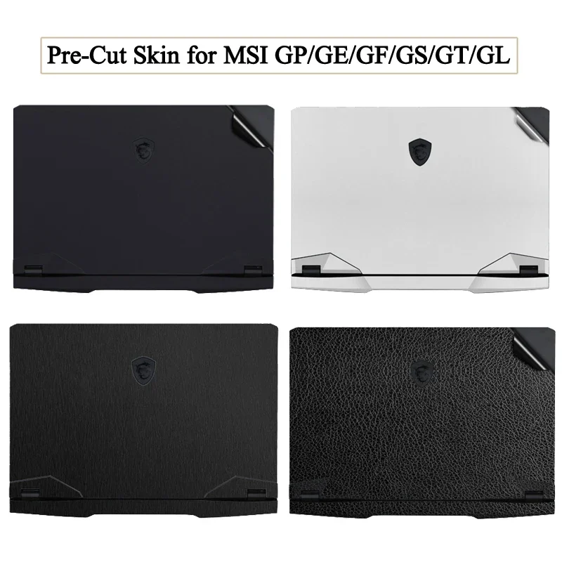 Anti Fingerprints Vinyl Sticker Skin Protector for MSI Sword 15 17 Film for GE 78 GS GT 77 GL GF GP GE 66 76 Creator 17 Modern vinyl film sticker laptop sticker