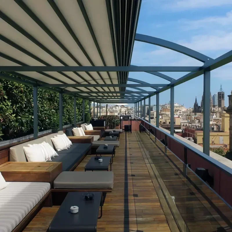 

Современный Алюминий для наружных работ LOVA Waterproof OEM индивидуальная беседка биоклиматическая цена