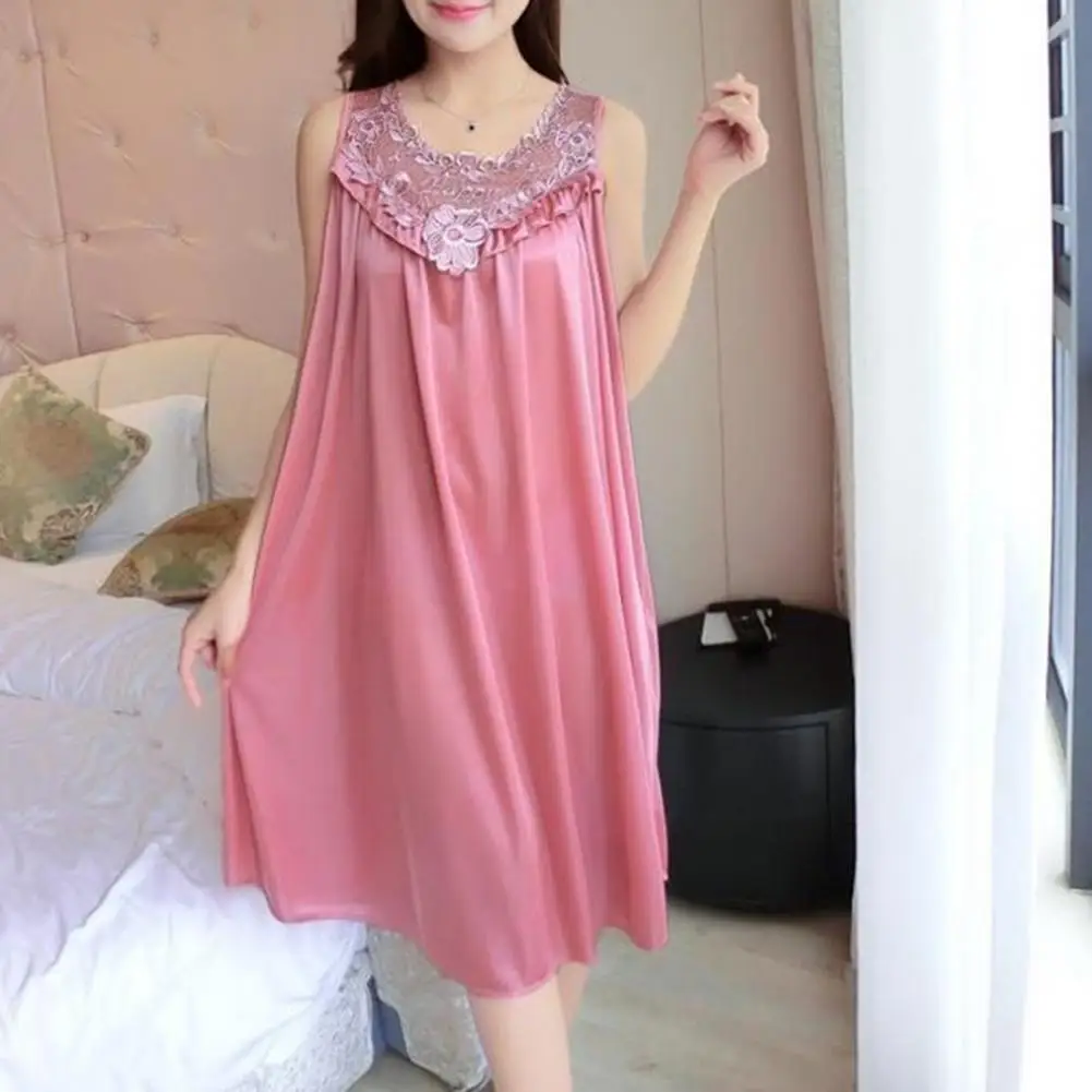 Women Nightgowns, Practical Sling Breathable Sleepshirt