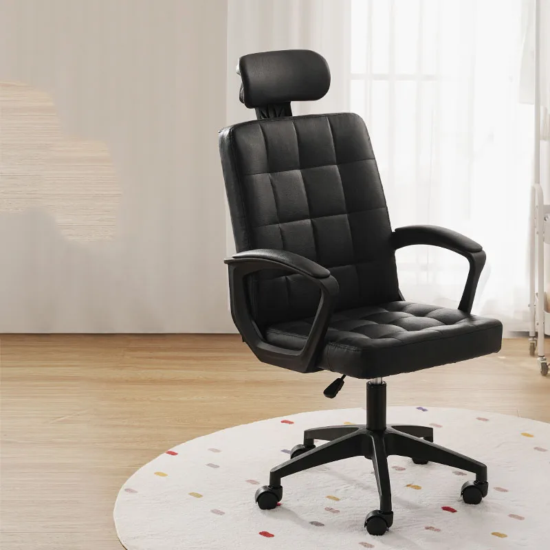 Comfy Nordic Office Chair Mobile Study Accent Black Floor Gaming Office Chair Rolling Sillas De Oficina Luxury Furniture HDH