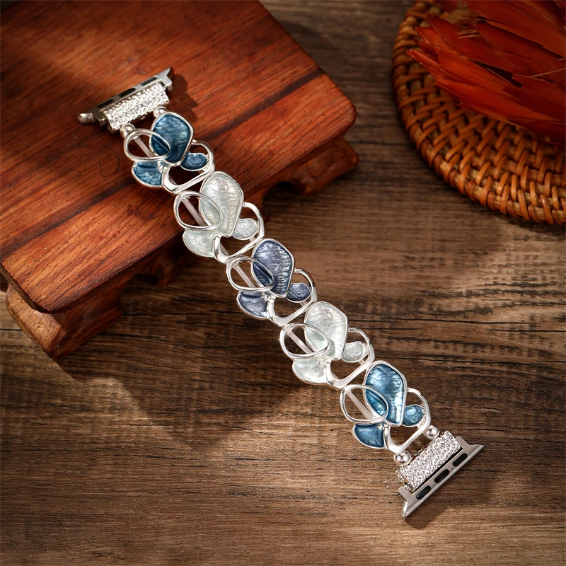 Elegant Metal Elastic Bracelet - Women's Strap