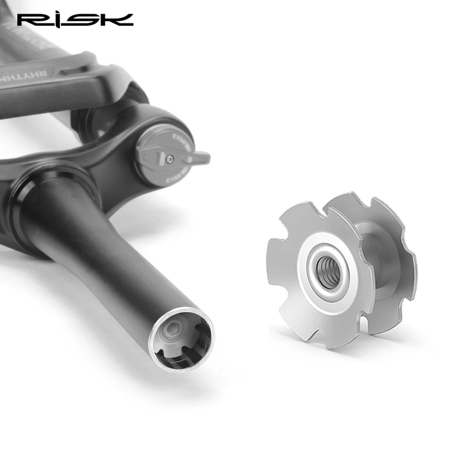 4set MTB Road Bicycle Fangled Nut Steer Tube for Front