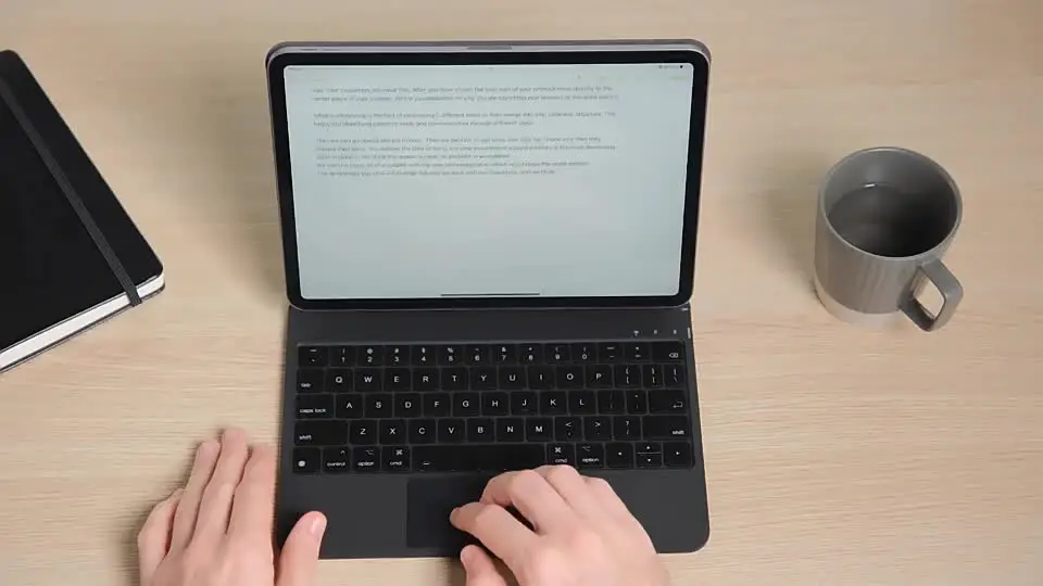 Волшебная клавиатура для iPad Pro 11 13 2024 M4 Air 4 5 6 Pro12.9 Чехол 6-го 5-го 4-го 3-го поколения