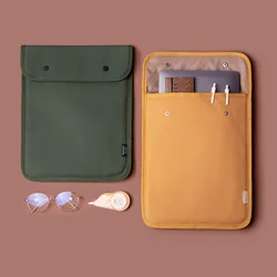 Portable Tablet Sleeve Bag Ipad Pro 11/12.9/13 Canvas Case Cover Xiaomi Huawei Samsung Case Liner Sleeve Tablet Notebook Pouch