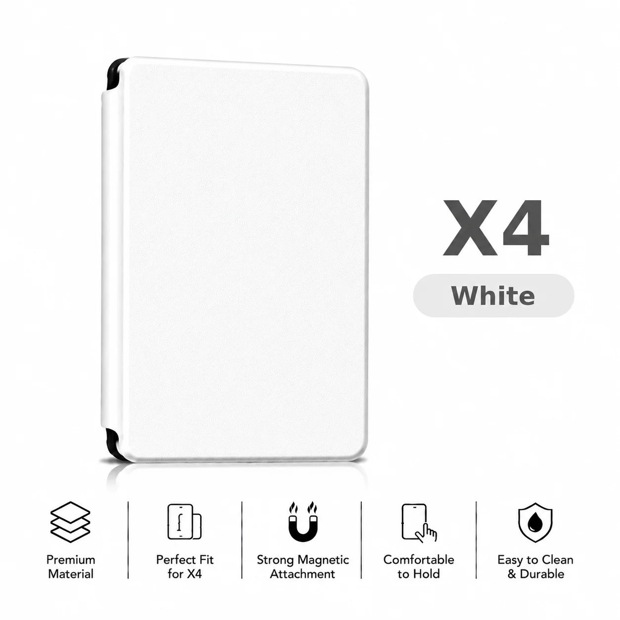 XTEINK Magnetic Slim Shockproof E-Reader Protective Cover - Strong Magnetic Design, Available in Multiple Colors