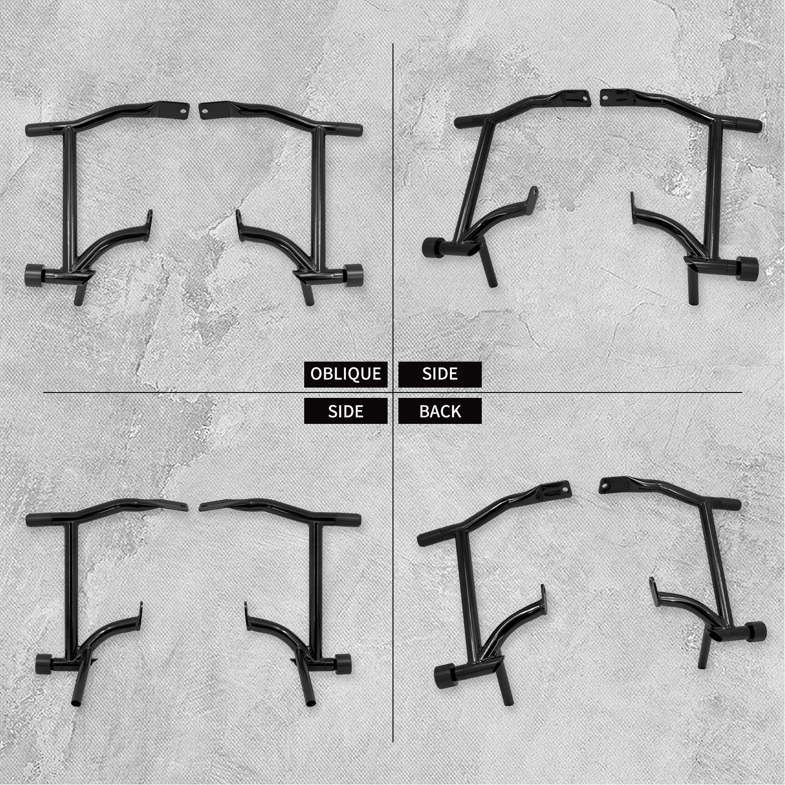 오토바이 새들백 크래시 바 가드 범퍼, 할리 투어링 로드 킹 스트리트 일렉트라 글라이드 FLTRX 09-24 용