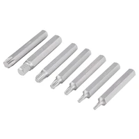 Motorsi 40 шт., набор шестигранных торцевых бит со звездой Torx, 1/2 дюйма, 3/8 дюйма, ударная головка, инструмент с головкой винта для ремонта автомобиля — изображение 5