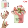 70ml Butter Fluffy Slime Kit Tortoise Panda Dinosaur Decorate Slime Non Sticky Super Soft Sludge Polymer Clay Toys Birthday Gift 4
