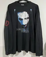Marilyn Manson High Street Tattoo Man in Dark Gothic Blockbuster Sweater Autum Winter Long Sleeve Round Neck Sweater 1