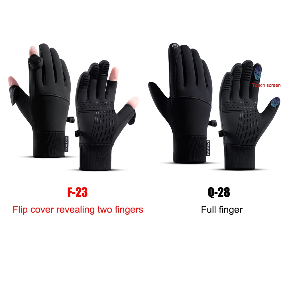 Winter Men's Women's Warm Gloves Windproof Waterproof Touchscreen Gloves Outdoor Sports Running Fishing Cycling Skiing GloveS 5