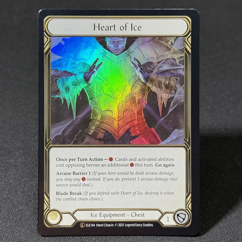 [FaB] 英語版「Grandeur of Valahai」Cold Foil 専用Grandeur of Valahai cold Heart of Ice TCG専門店 蓮屋 MtG & FaB