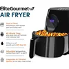 Digital Air Fryer 5.3Qt Hot Air Fryer 7 Menu Functions, Oil-Free Healthy Cooker, Timer and Temperature Control, PFOA/PTFE Free 3