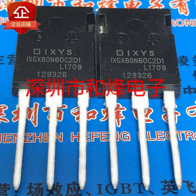 

5 шт.-10 шт. IXGX60N60C2D1 TO-247 600V 75A Новый и оригинальный на складе