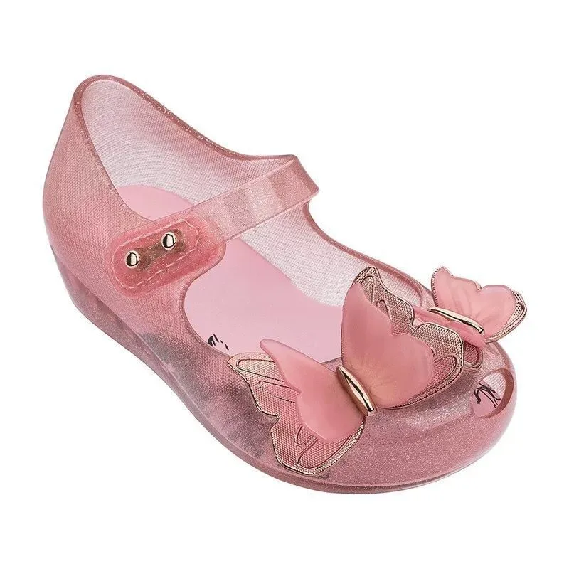 New Girls Princess Shoes Baby Summer Children\'s Sandals Kindergarten Soft Anti Slip Spring dress Sandals HMI039