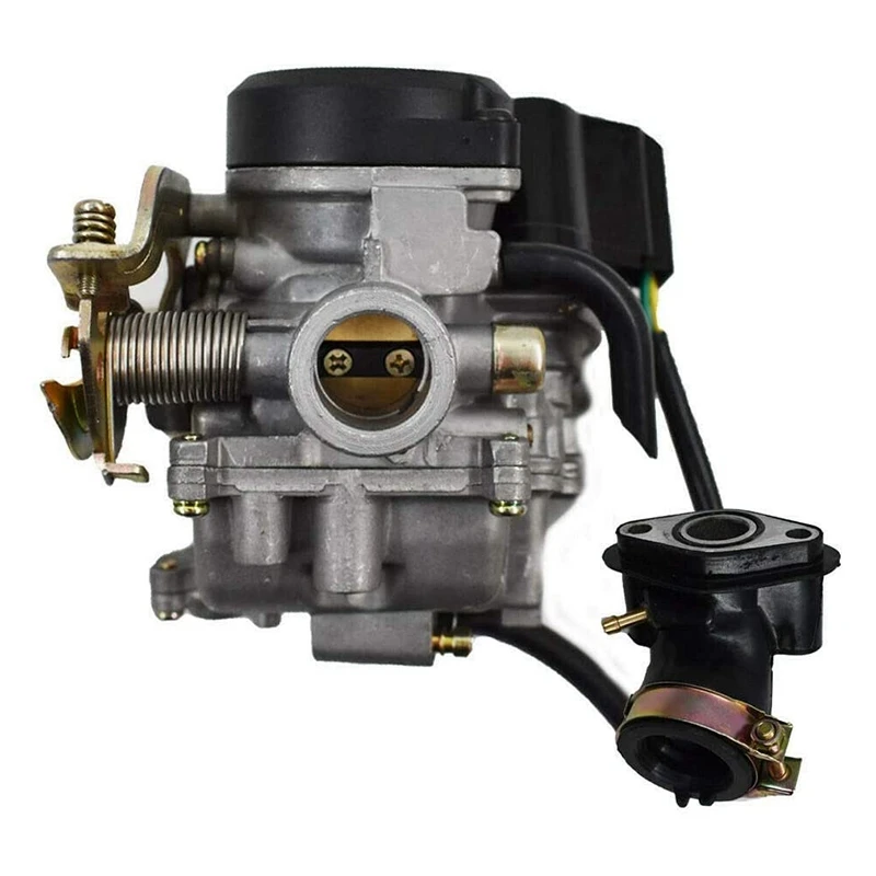 Carburatore Per Moto Da 20Mm Carburatore Atv Adatto Per Atv 4 Tempi Gy6 50Cc 100Cc 20Mm 139Qmb 139Qma