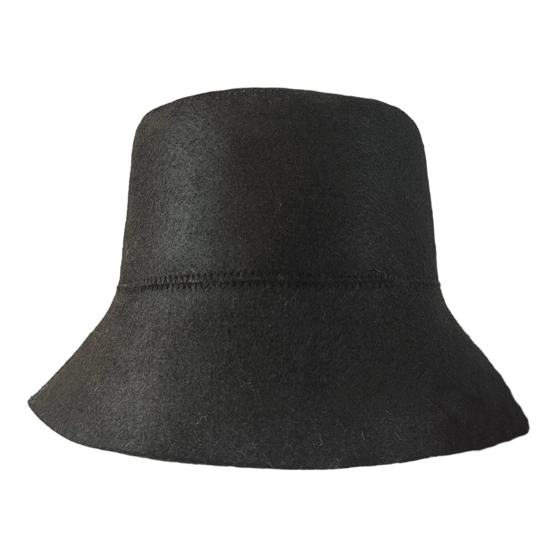 Wool Felt Anti-Heat Sauna Hat for Bath House Protection