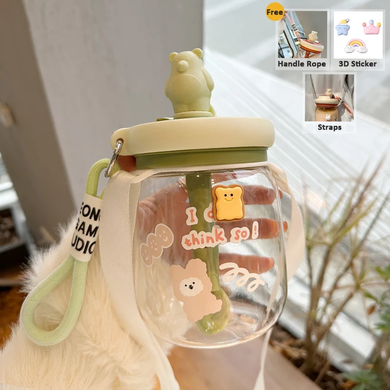 Green and 3D Sticker