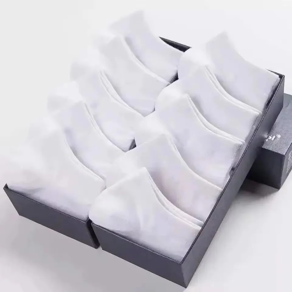 10 Pairs White