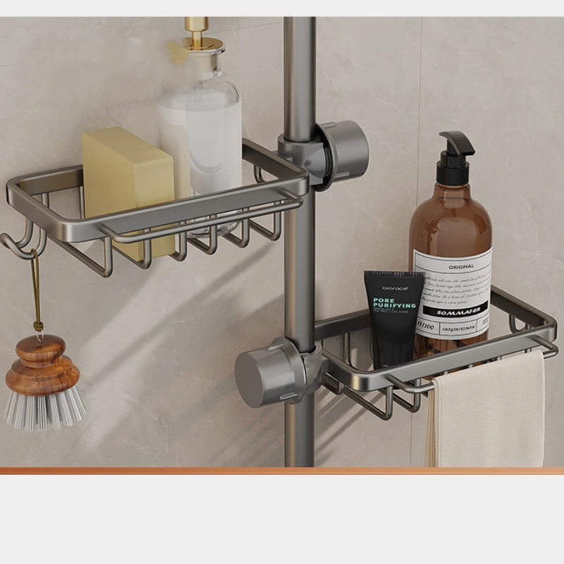 Kitchen Faucet Storage Rack, Dishwashing Sink, Sink Supplies, Household Cleaning Cloth, Sponge, Drain Basket, Storage Rack