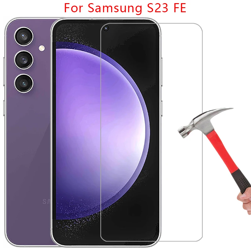 Pellicola Salvaschermo Per Samsung Galaxy S23 Fe 5G Vetro Temperato Protettivo Su S23Fe Samsungs23 S 23 23 S Fe Pellicola Per Telefono Glas Samsun