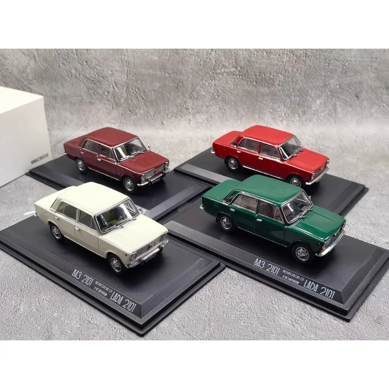 

Diecast 1/43 BA3 LADA2101 Lada Russian EVR43 Alloy Simulation Car Model Collectible Toy Gift Souvenir Display Ornament
