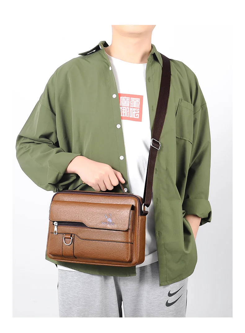 WEIXIER-Bolso de hombro cruzado multifunción