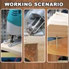 Brushless Cordless Jig Saw with 6 Variable Speed 4-Position Orbital Setting Electric Jigsaw fit Makita 18v Battery(No Battery) 6