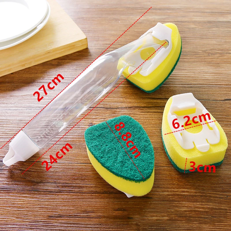 Spugna per piscina, 2 spugne magiche con manico, spugne resistenti per