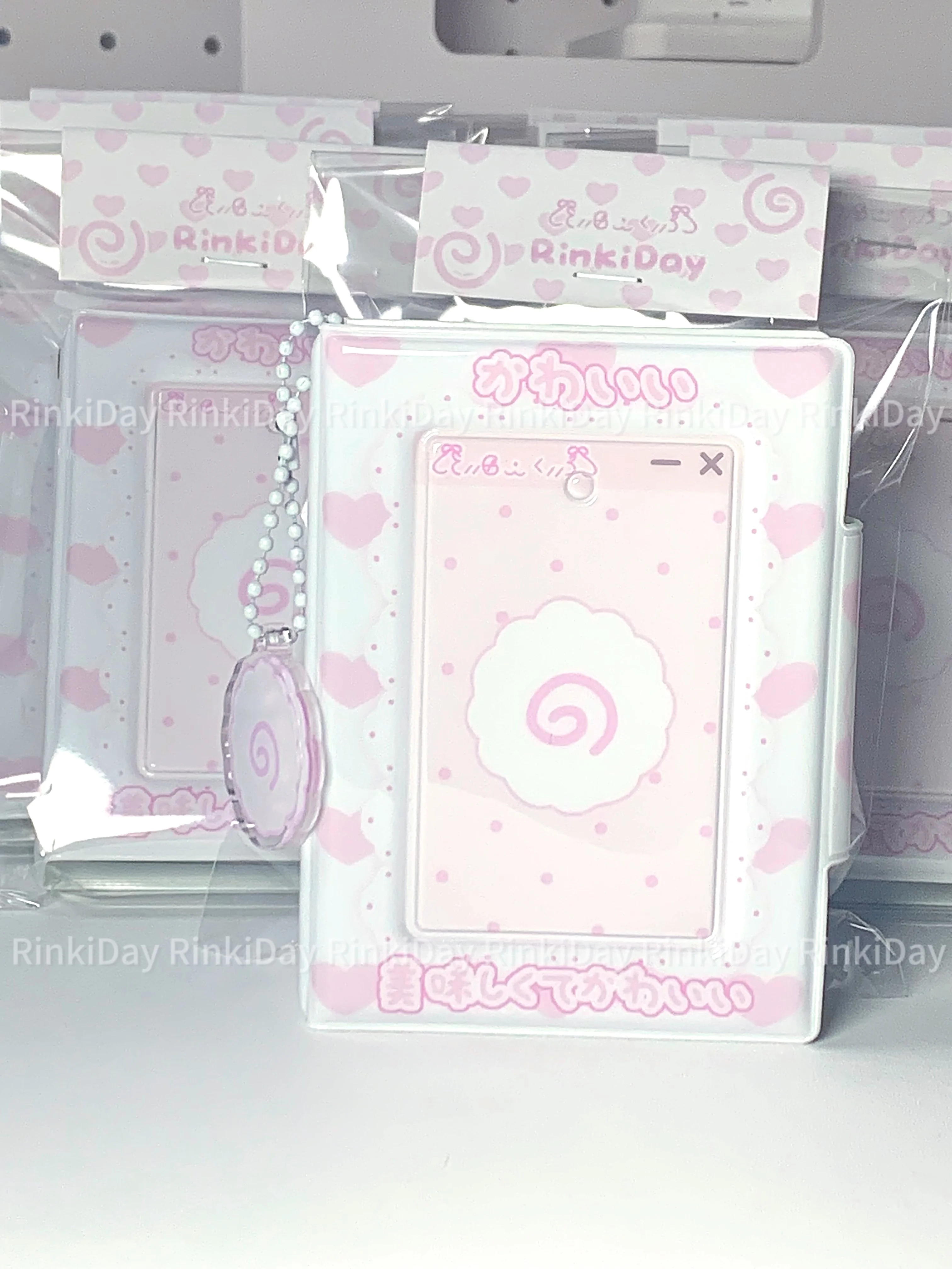 Kpop Binder Set Cute Photocard Collect Book 3inch Card Sleeve Korean Idol Photo Holder Book Heart Love Album
