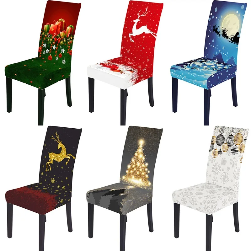 Covers Chairs Christmas Festival Christmas Chair Cover Christmas